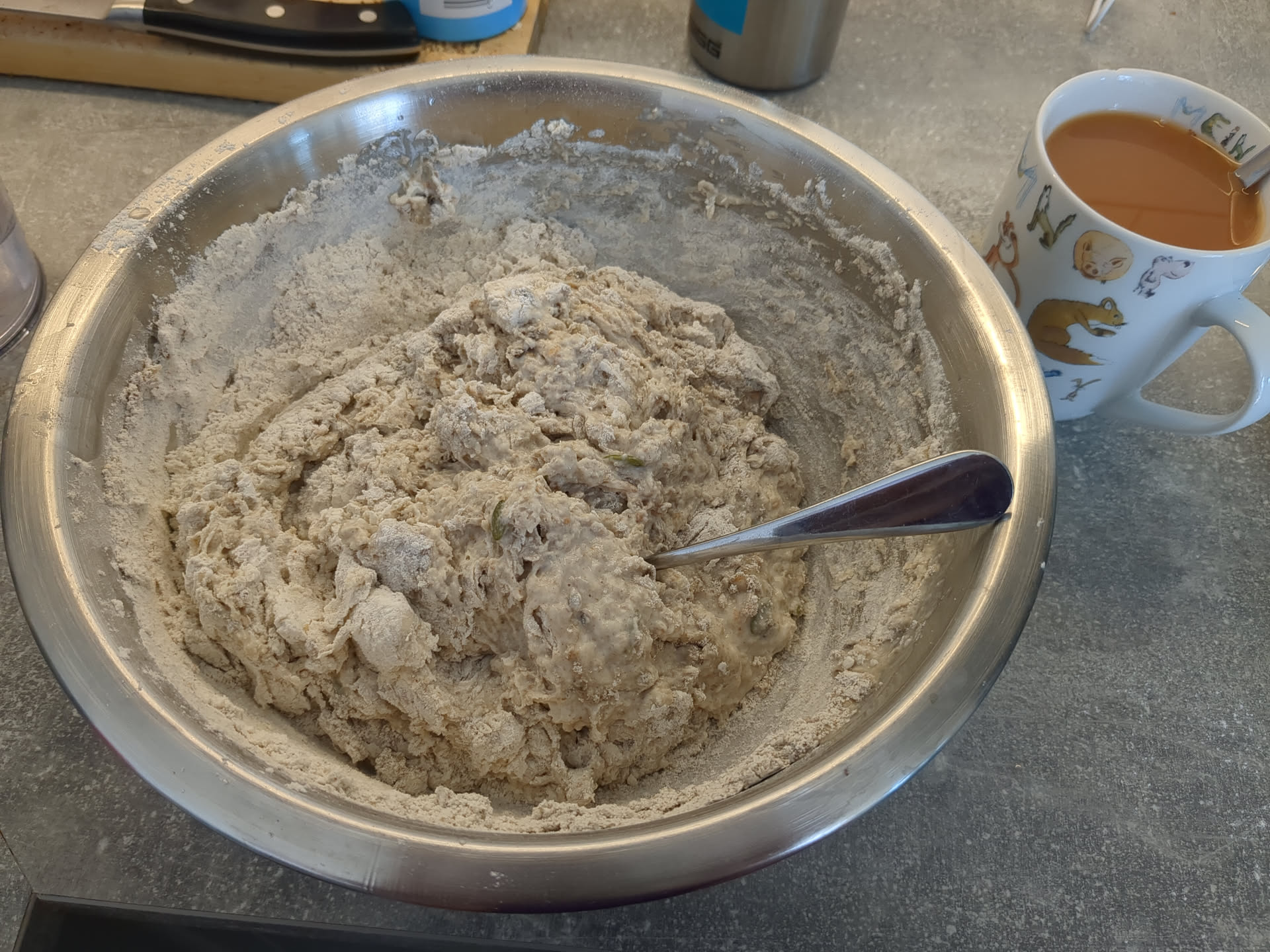 Shaggy dough